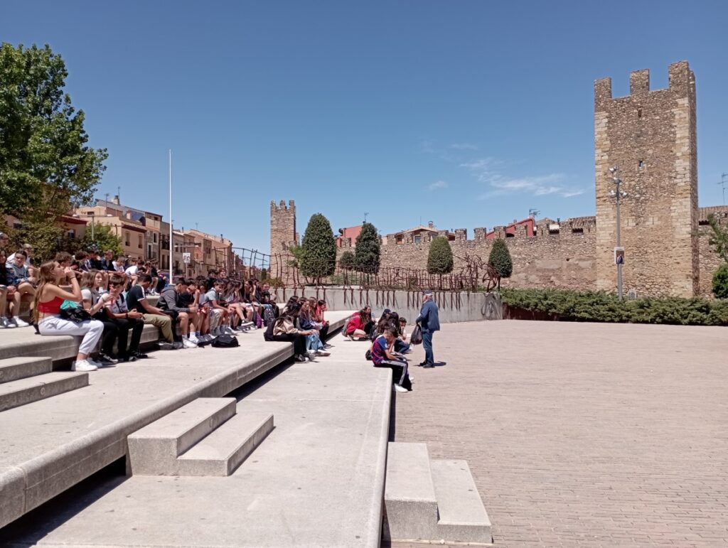 Visita de Poblet i Montblanc | Institut Antoni Ballester