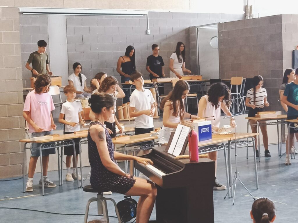Alumnat d'ESO de l'Institut Antoni Ballester