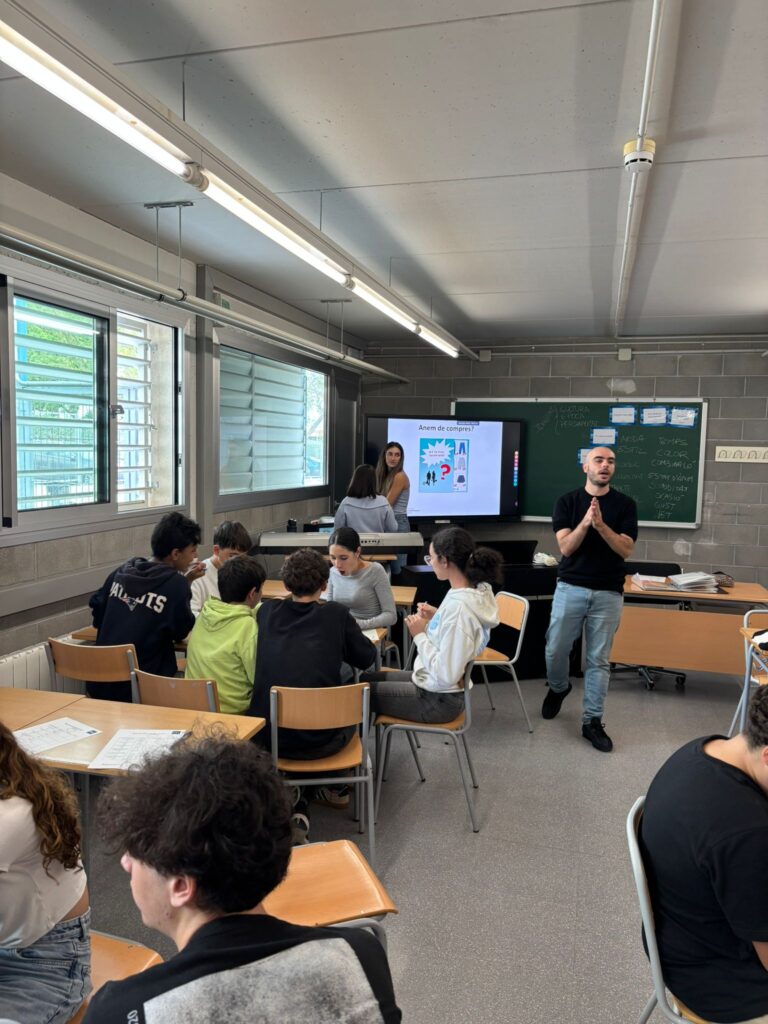 Alumnat d'ESO de l'Institut Antoni Ballester